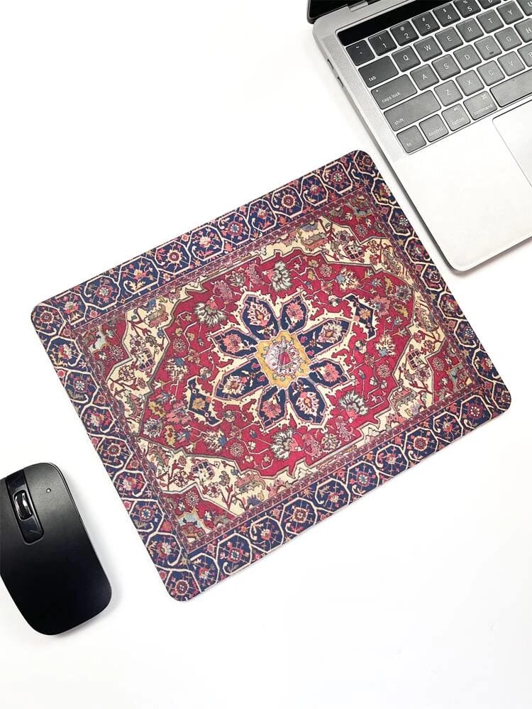Abstract Flower Mouse Pad